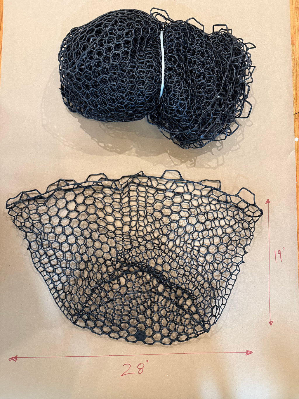 Replacement rubber baskets for fishing net (global)